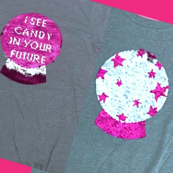 Cat & Jack Crystal Ball Shirt NWT - Picture 4 of 10